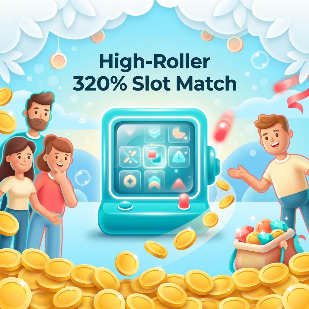 High-Roller 320% Slot Match